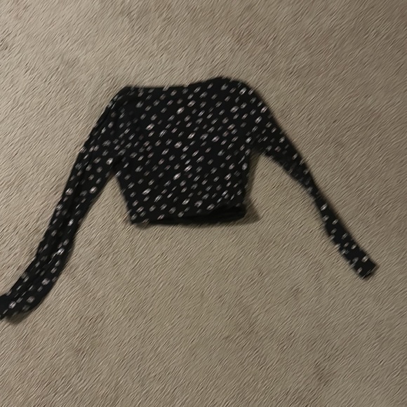 Flower crop top tight fit - Picture 2 of 2